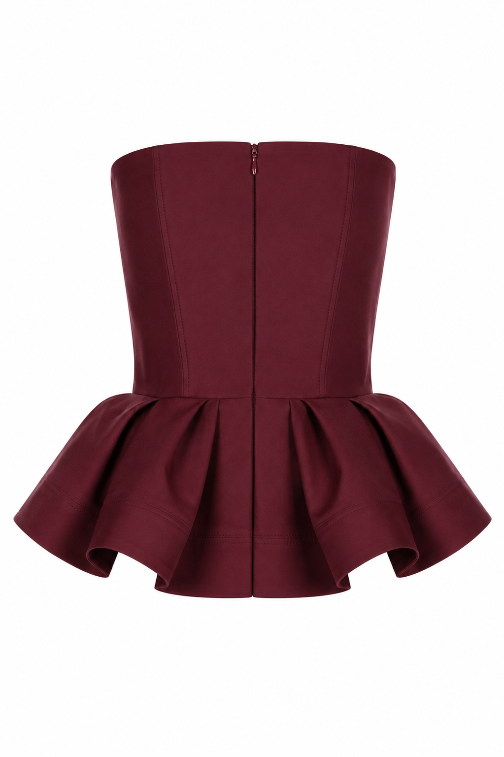 CHARLOTTE TOPS BURGUNDY