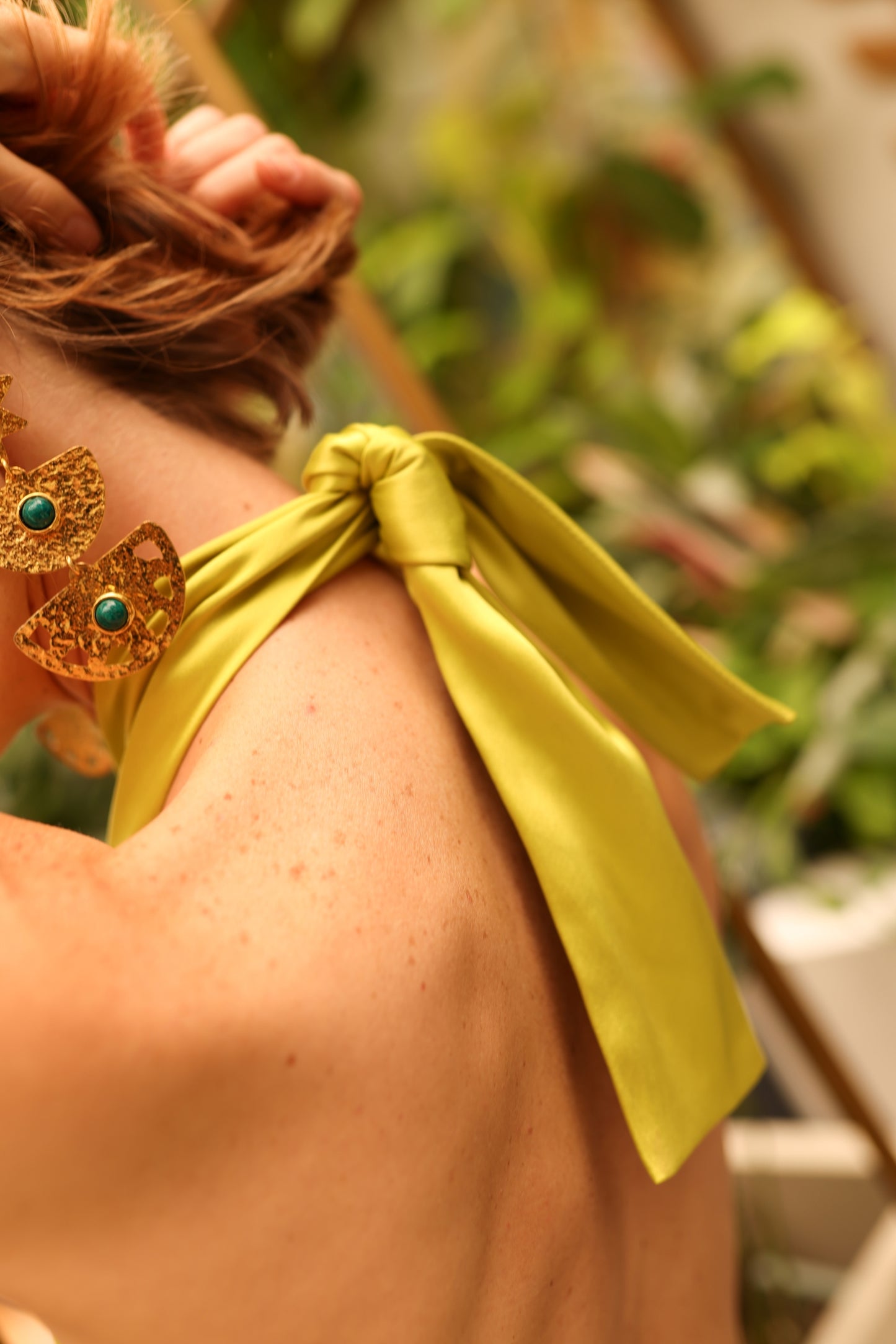 THAIS LEMON DRESS