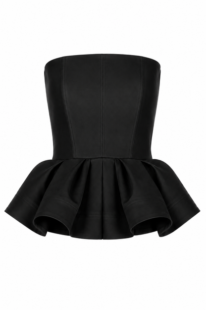 CHARLOTTE TOPS BLACK