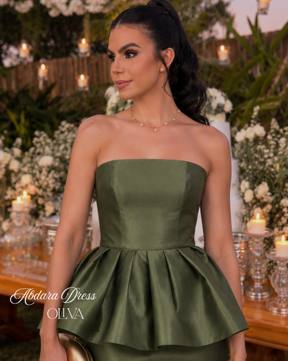 ABDARA OLIVA SIRENA DRESS