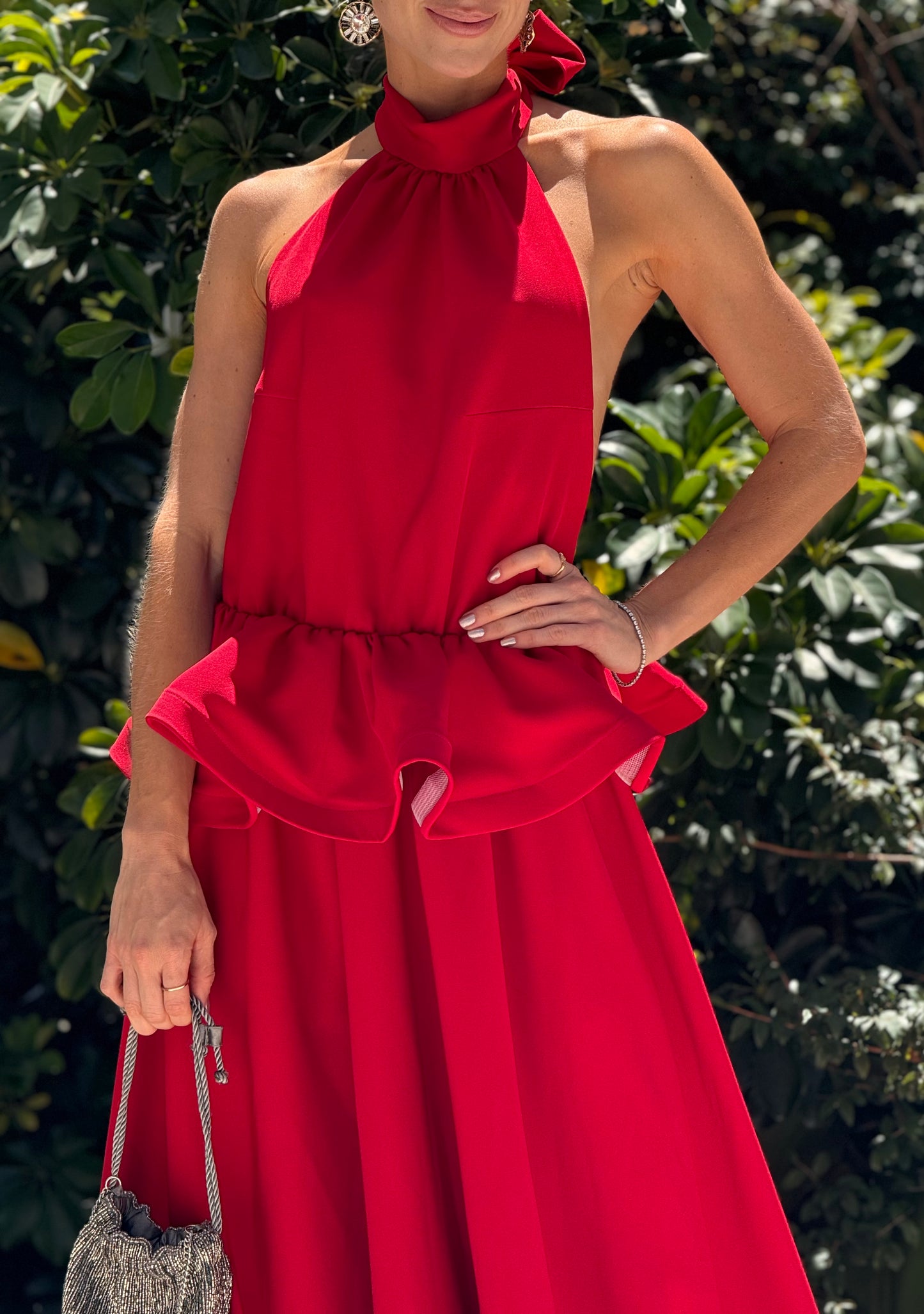 MARTINA DRESS RED