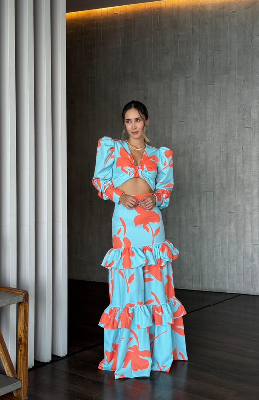 NILA SET BLUE
