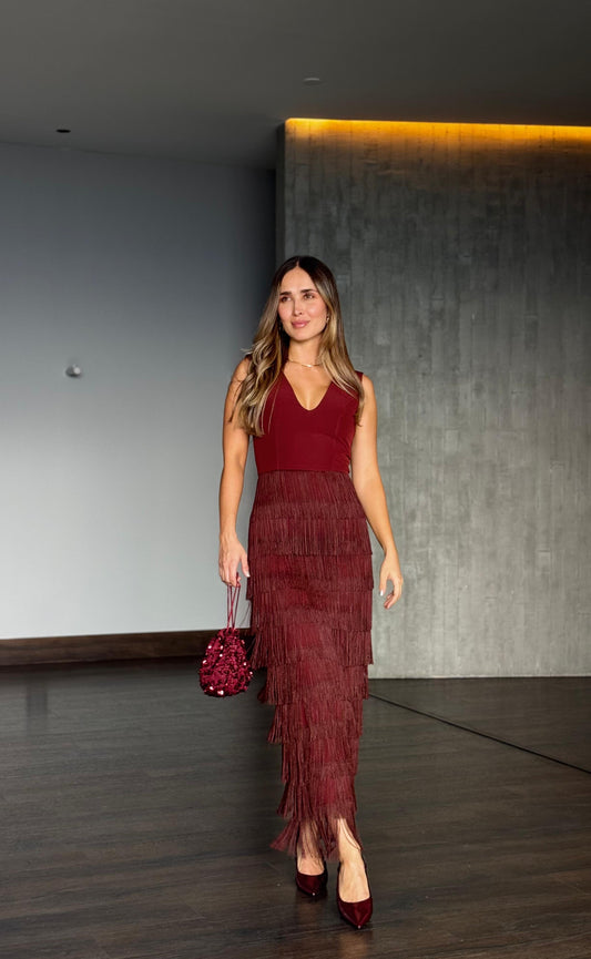KALILA BURGUNDY