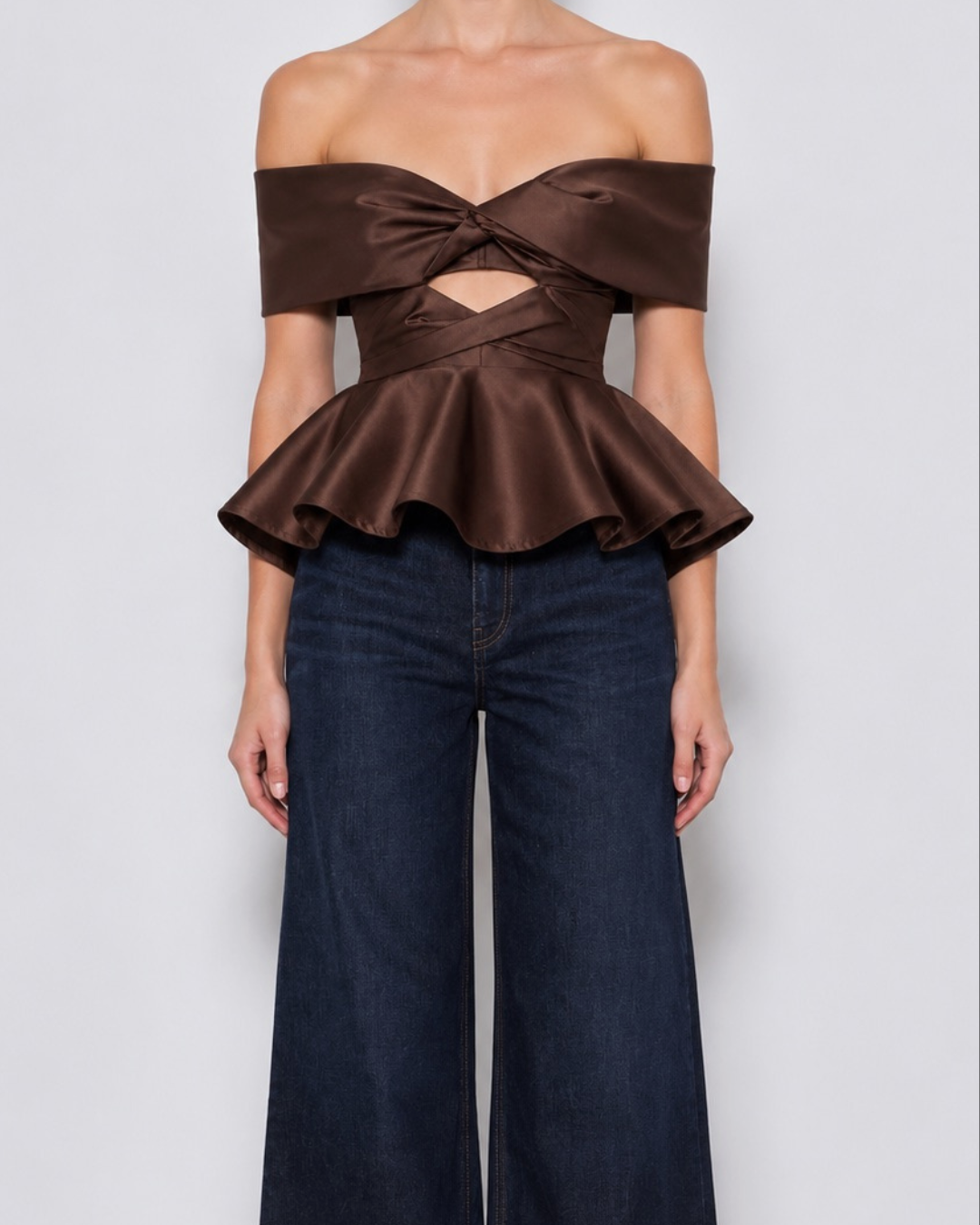 ANGEL TOP BROWN