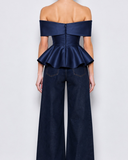 ANGEL TOP DARK BLUE