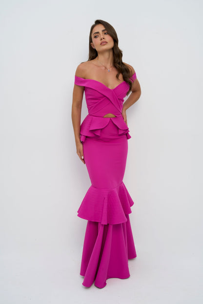 MATILDE MAGENTA DRESS