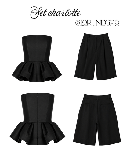 CHARLOTTE SET BLACK